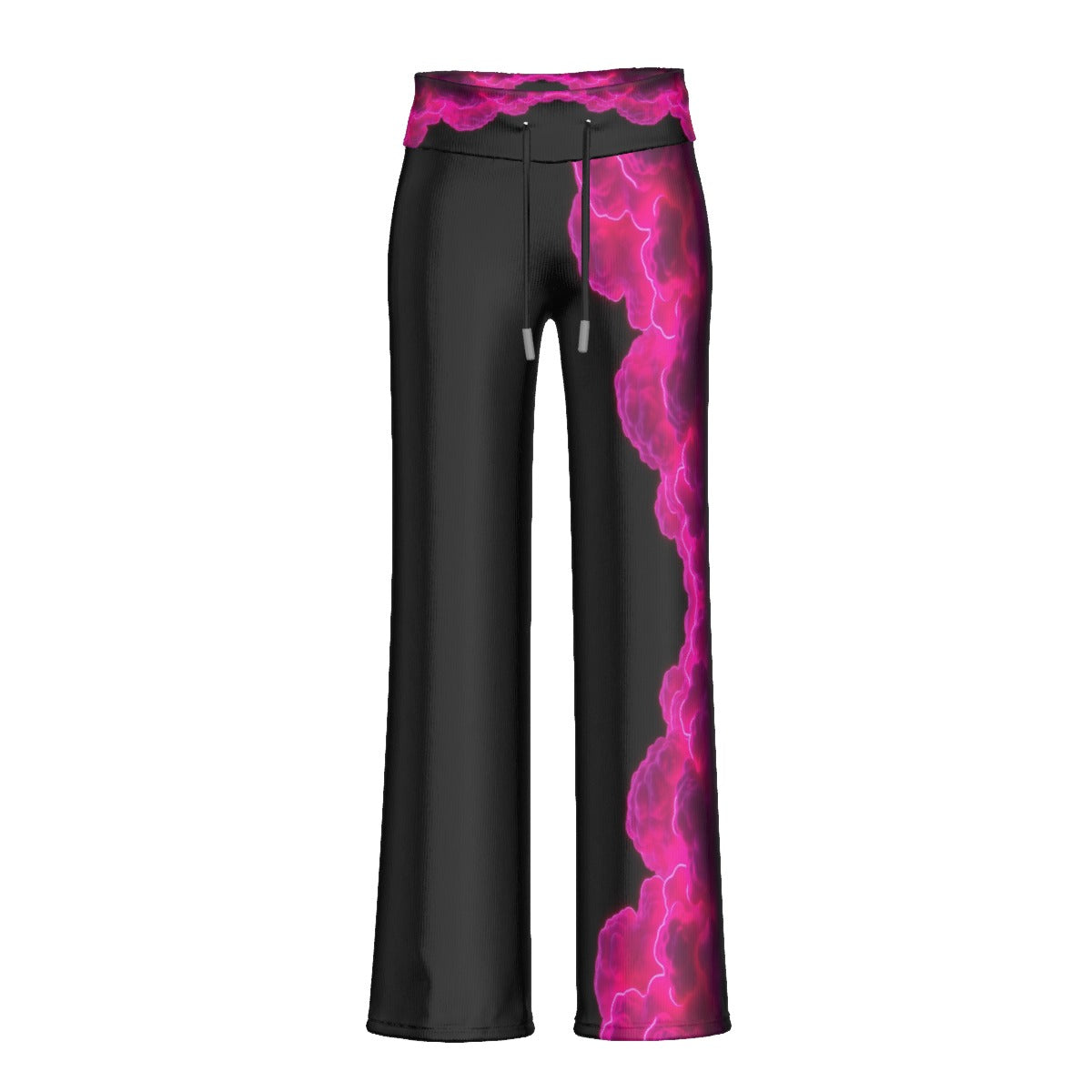 Women's High-waisted Straight-leg Trousers
