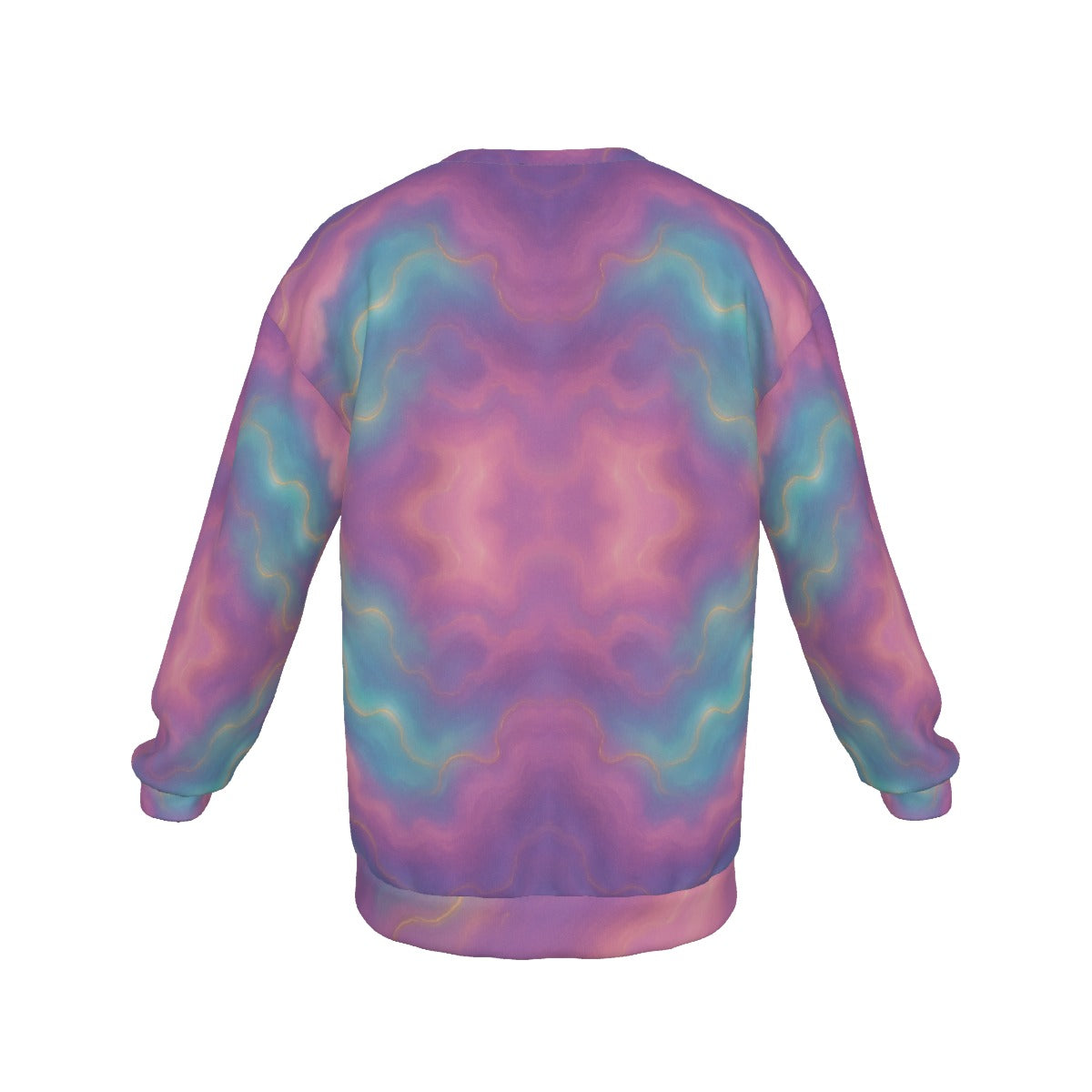 Men's Drop Shoulder Round Neck Long-Sleeved Sweatshirt