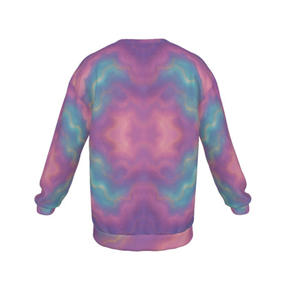 Men's Drop Shoulder Round Neck Long-Sleeved Sweatshirt