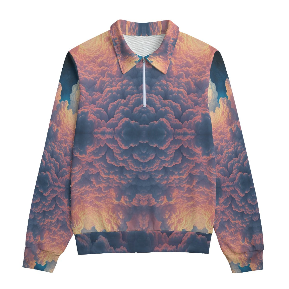 Unisex Lapel Sweatshirt | 310GSM Cotton