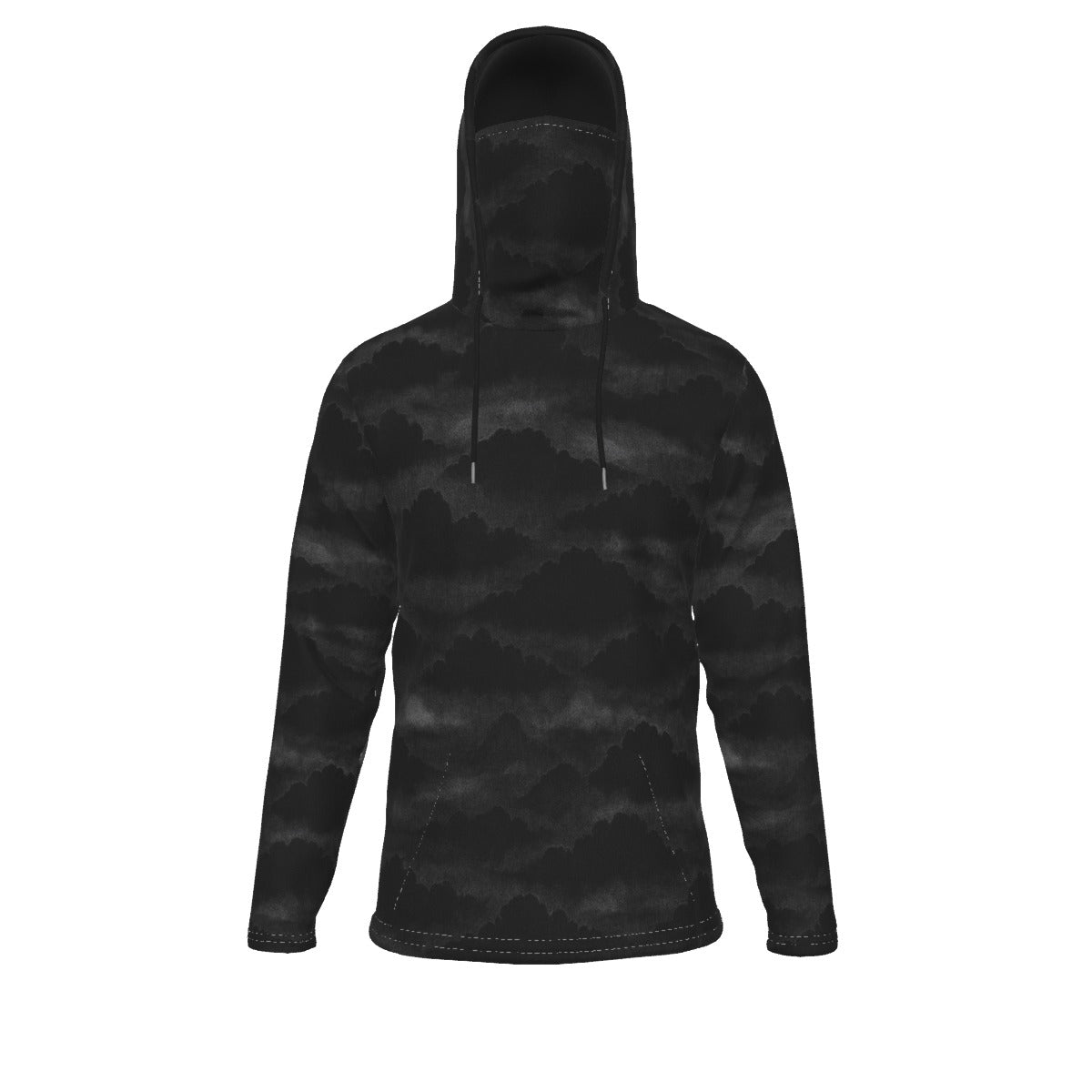Men's Pullover Hoodie With Mask - view 1