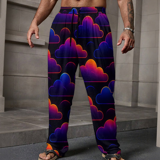 Men's Loose Casual Pants With Pocket