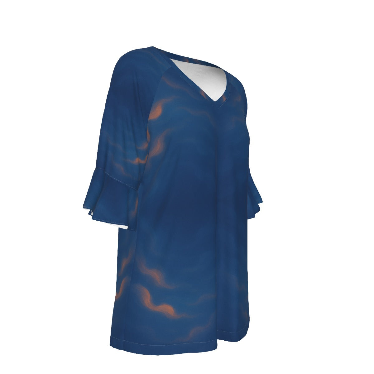 Women's T-shirt With Bell Sleeve