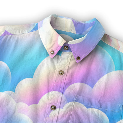 Men's Casual Lapel Long Sleeve Shirt|125GSM Cotton