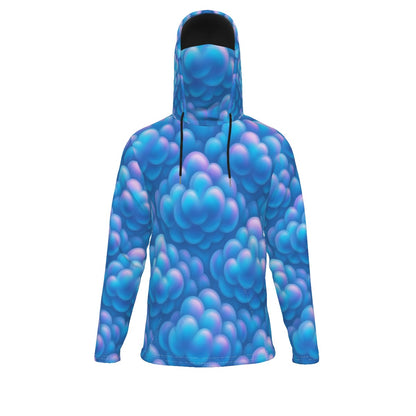 Men's Pullover Hoodie With Mask - view 1