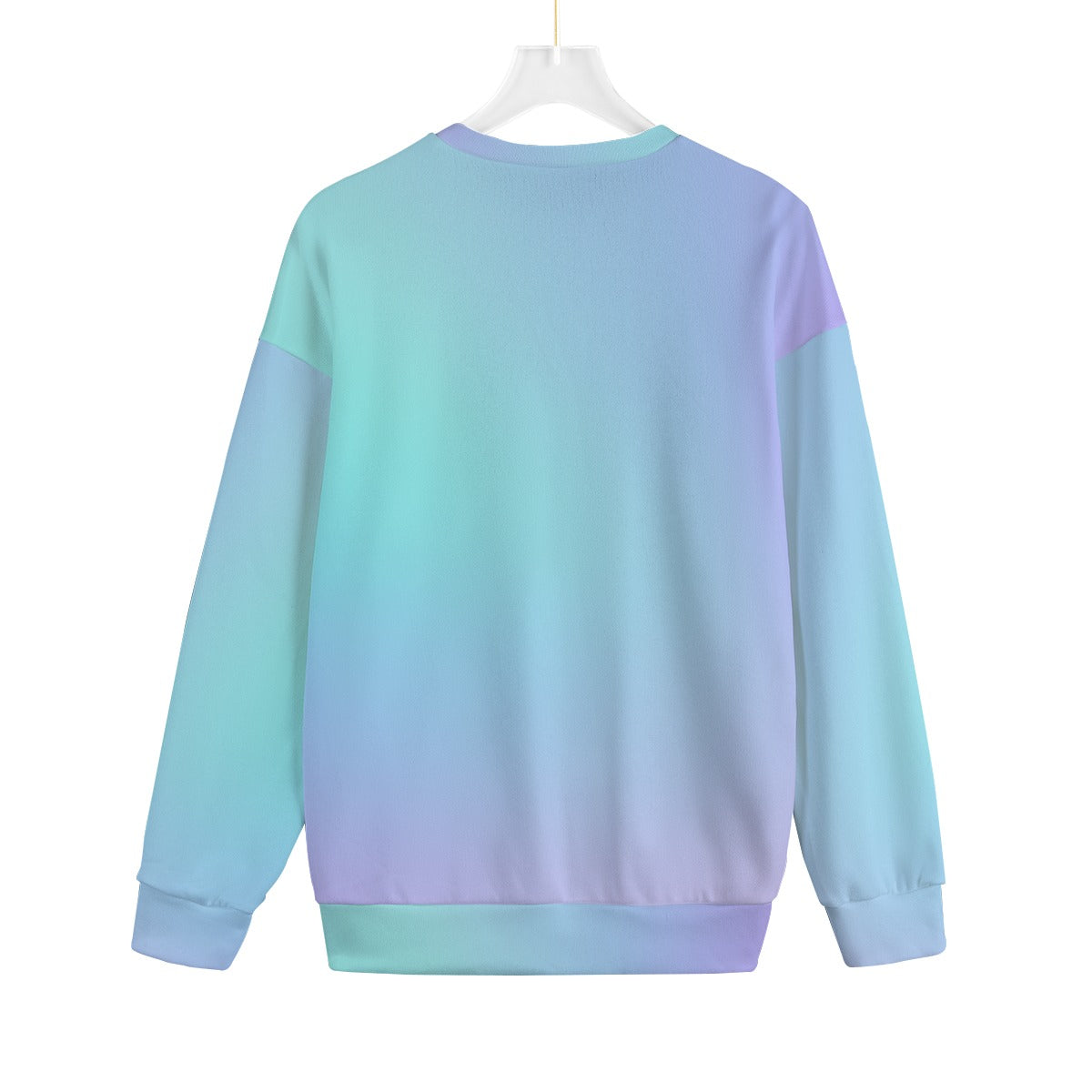 Unisex Drop-shoulder Knitted Fleece Sweater - view 2
