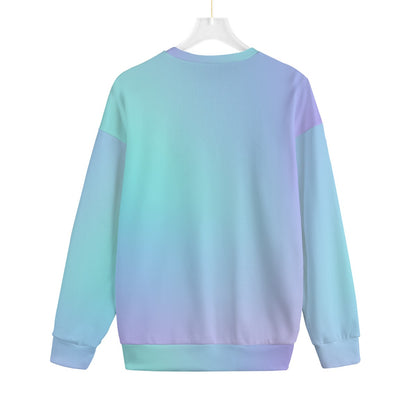 Unisex Drop-shoulder Knitted Fleece Sweater - view 2