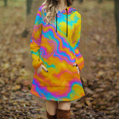 Women's Longline Hoodie Dress