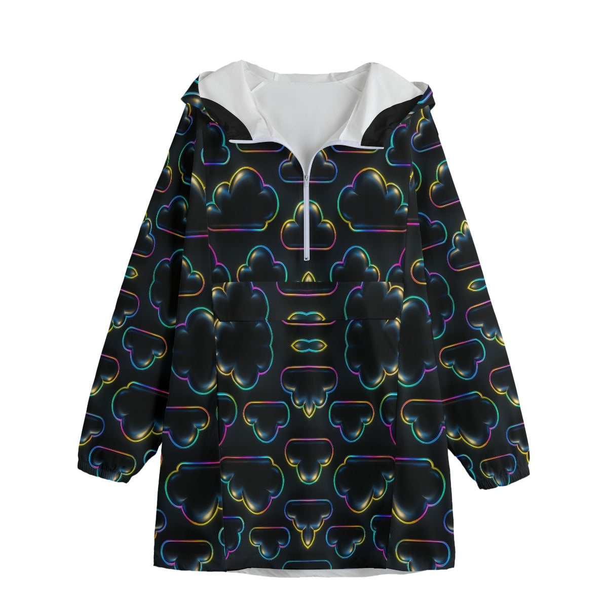 Unisex Windbreaker Long Jacket