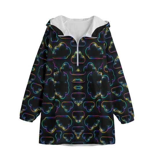 Unisex Windbreaker Long Jacket