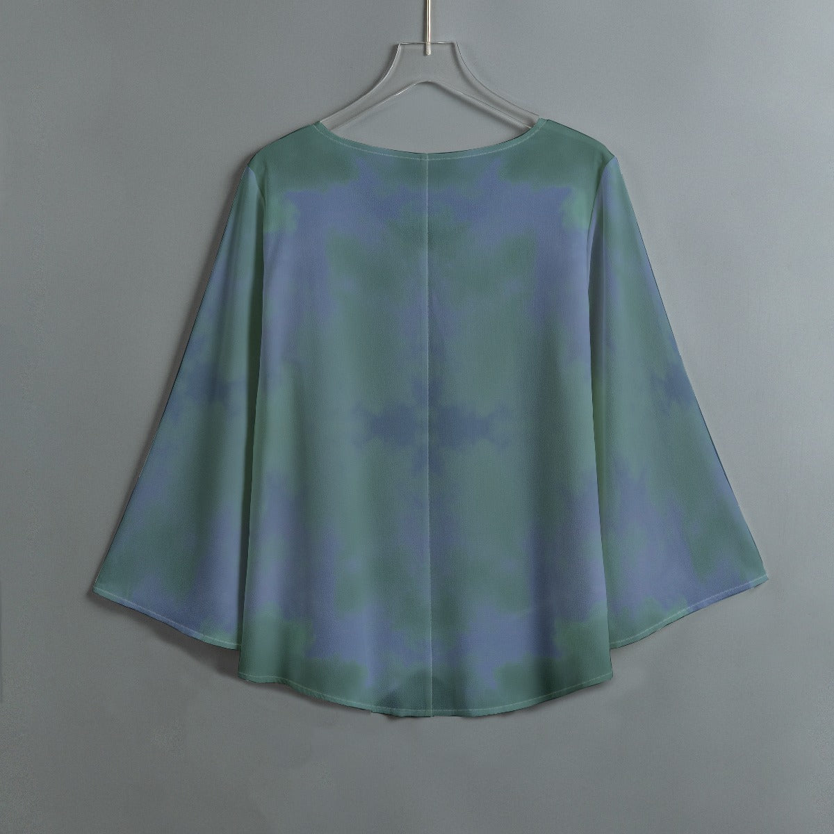 Women's V-neck T-shirt With Irregular Hem