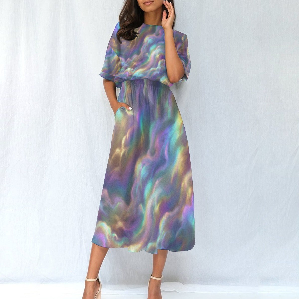 Women's Elastic Waist Dress