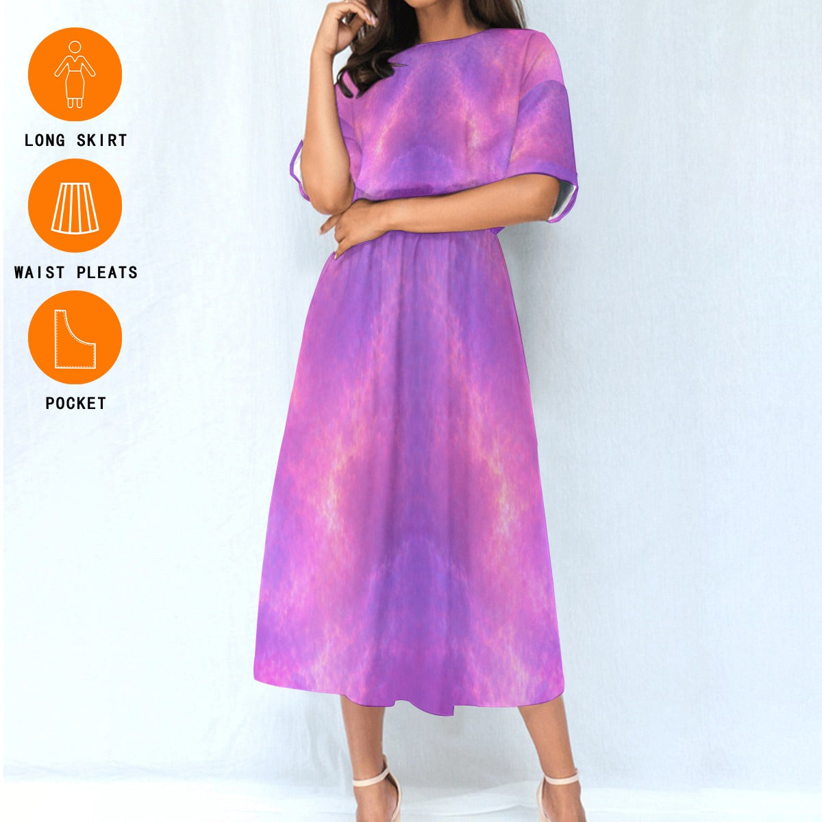 Women's Elastic Waist Dress