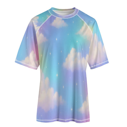 Unisex Yoga Sports Short Sleeve T-Shirt