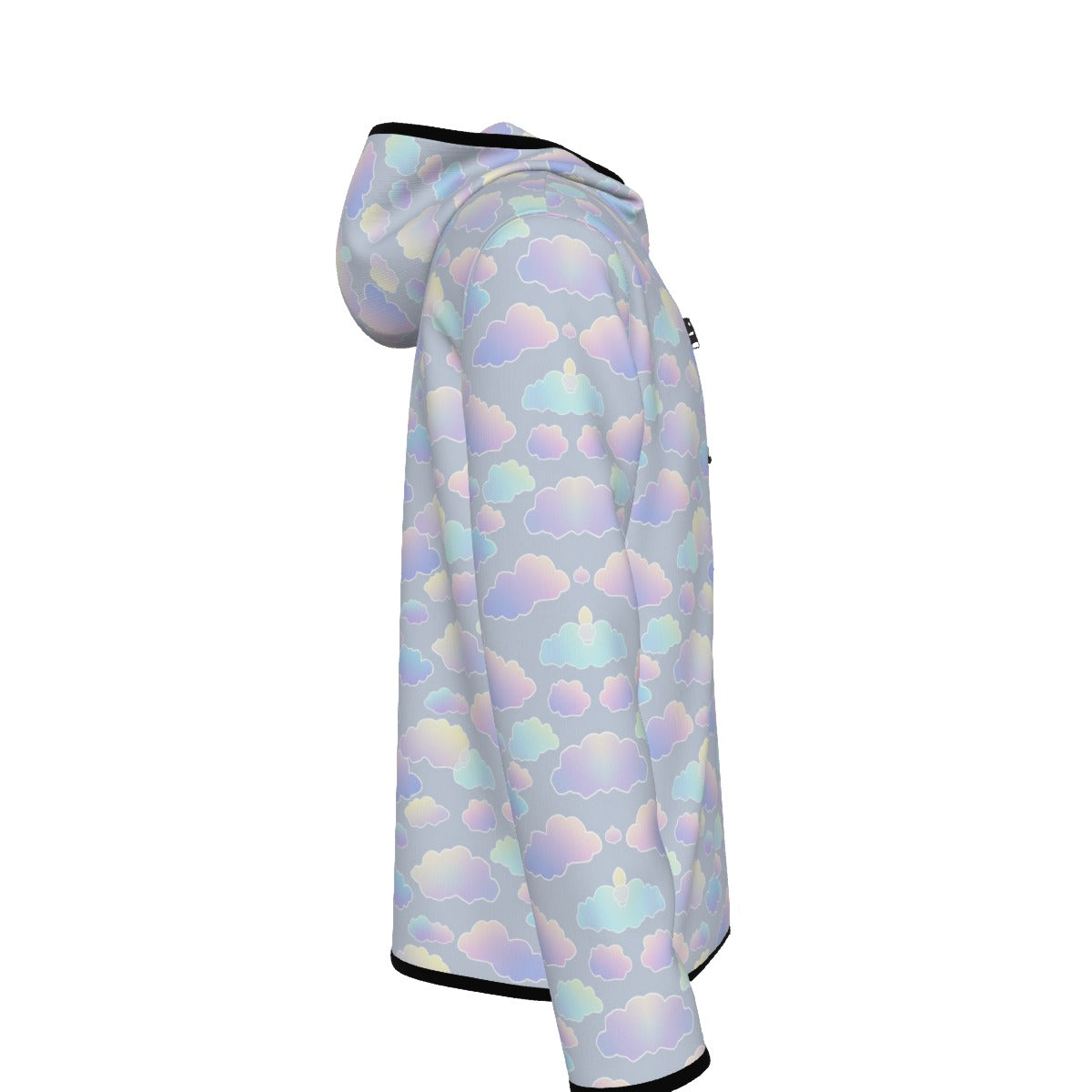 Men's Stylish Hoodie with Thumb Hole Design - view 3