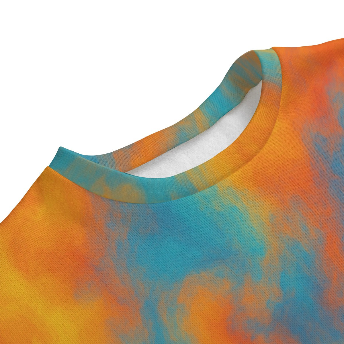 Unisex Drop-shoulder Knitted Fleece Sweater - view 3