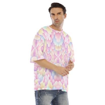 Men's Drop Shoulder T-shirt With Short Sleeve