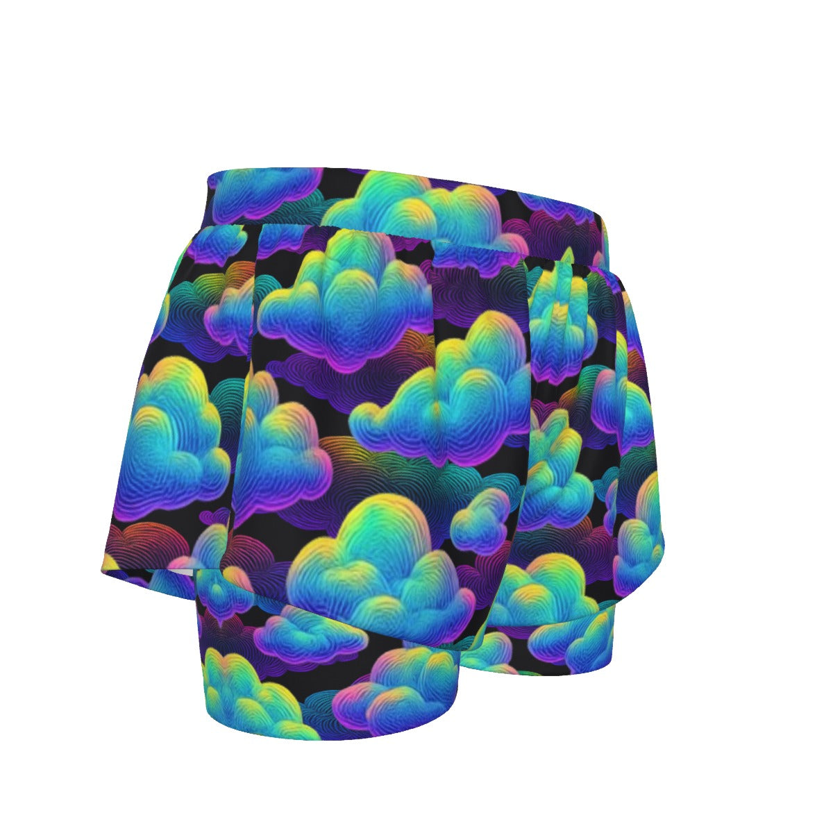 Unisex Sports Lined Shorts