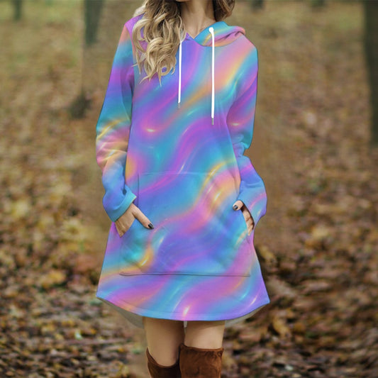 Women's Longline Hoodie Dress
