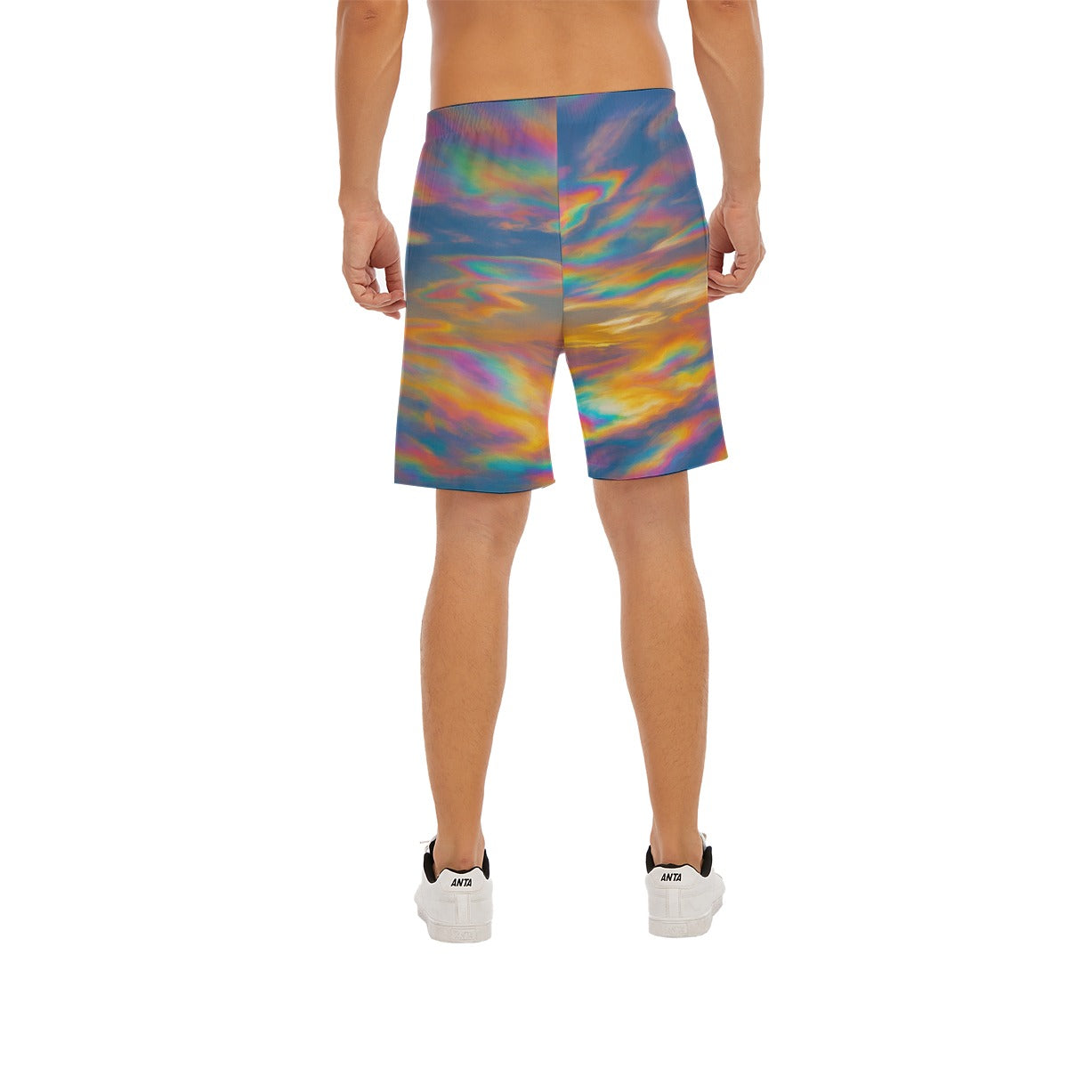 Men's Beach Shorts With Elastic Waist