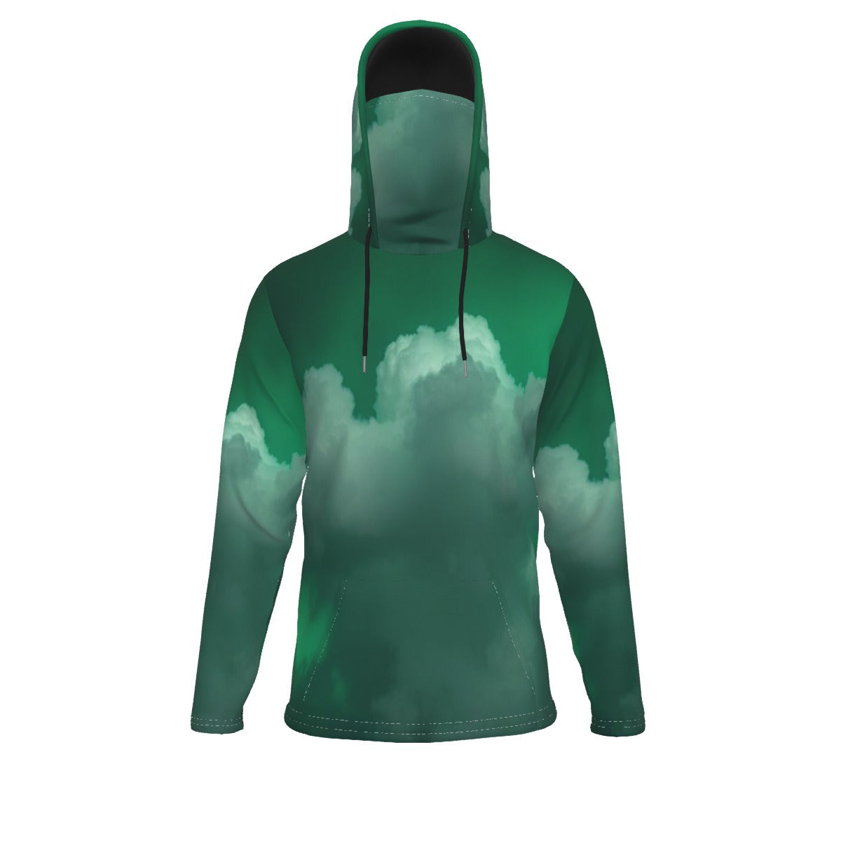 Men's Pullover Hoodie With Mask - view 1