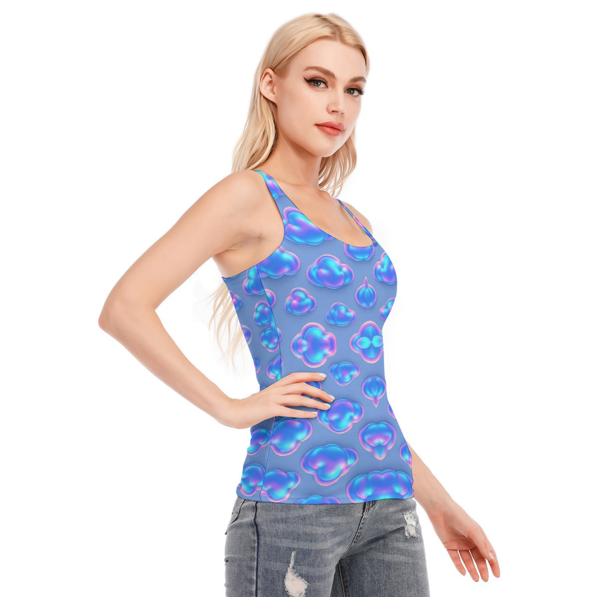 Women's Racer Vest | 190GSM Cotton