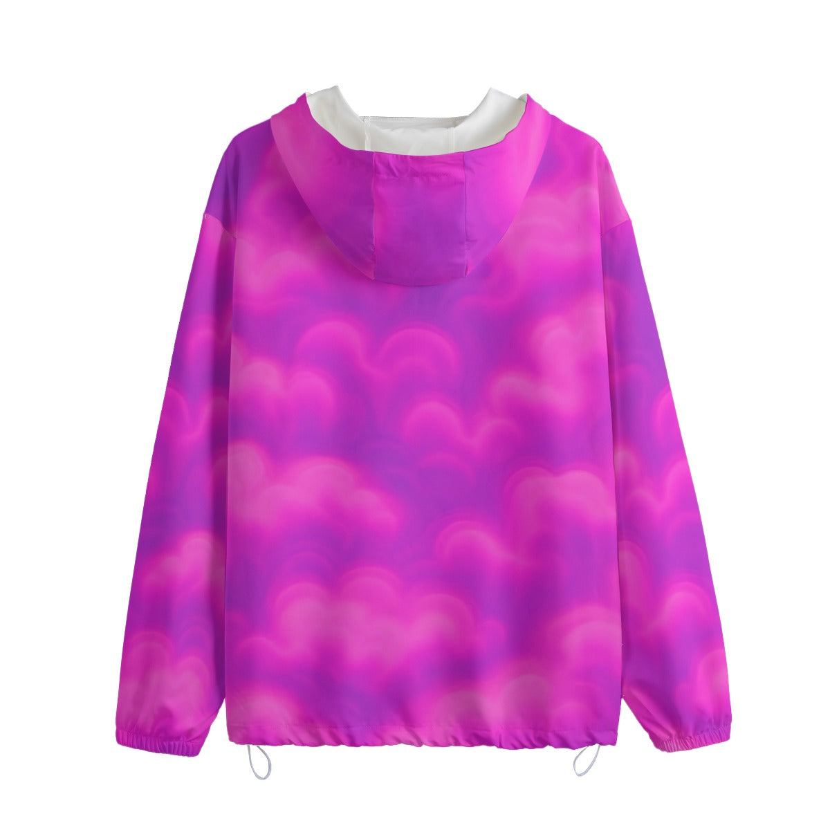 Unisex Pullover Jacket With Zipper Closure