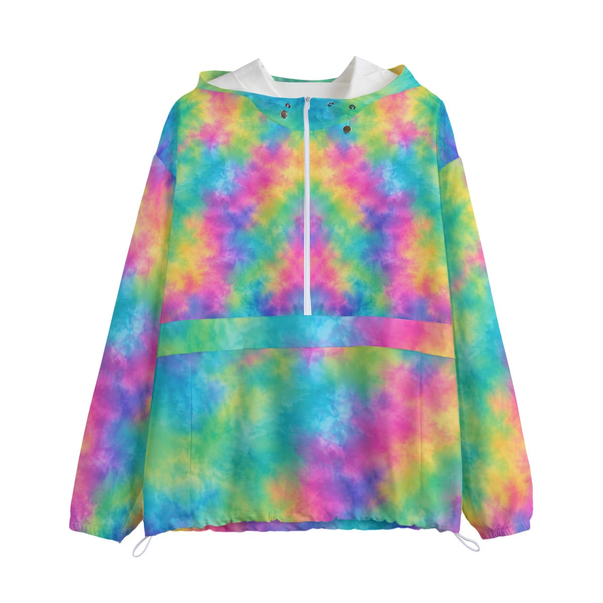Unisex Pullover Jacket With Zipper Closure - view 1
