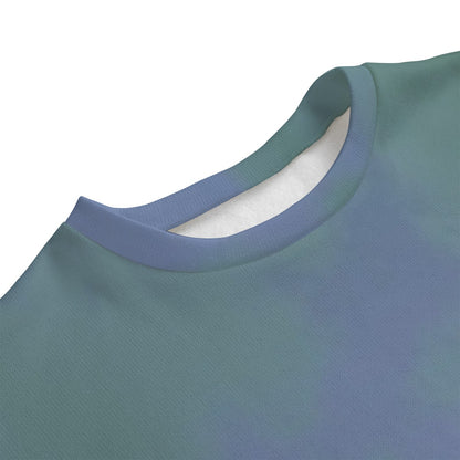 Unisex Drop-shoulder Knitted Fleece Sweater - view 3