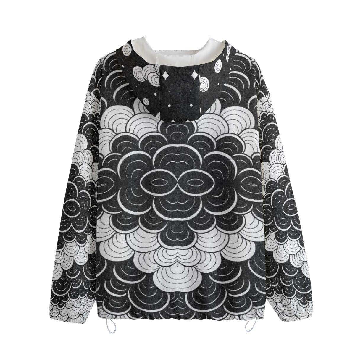 Unisex Pullover Jacket With Zipper Closure