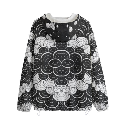 Unisex Pullover Jacket With Zipper Closure