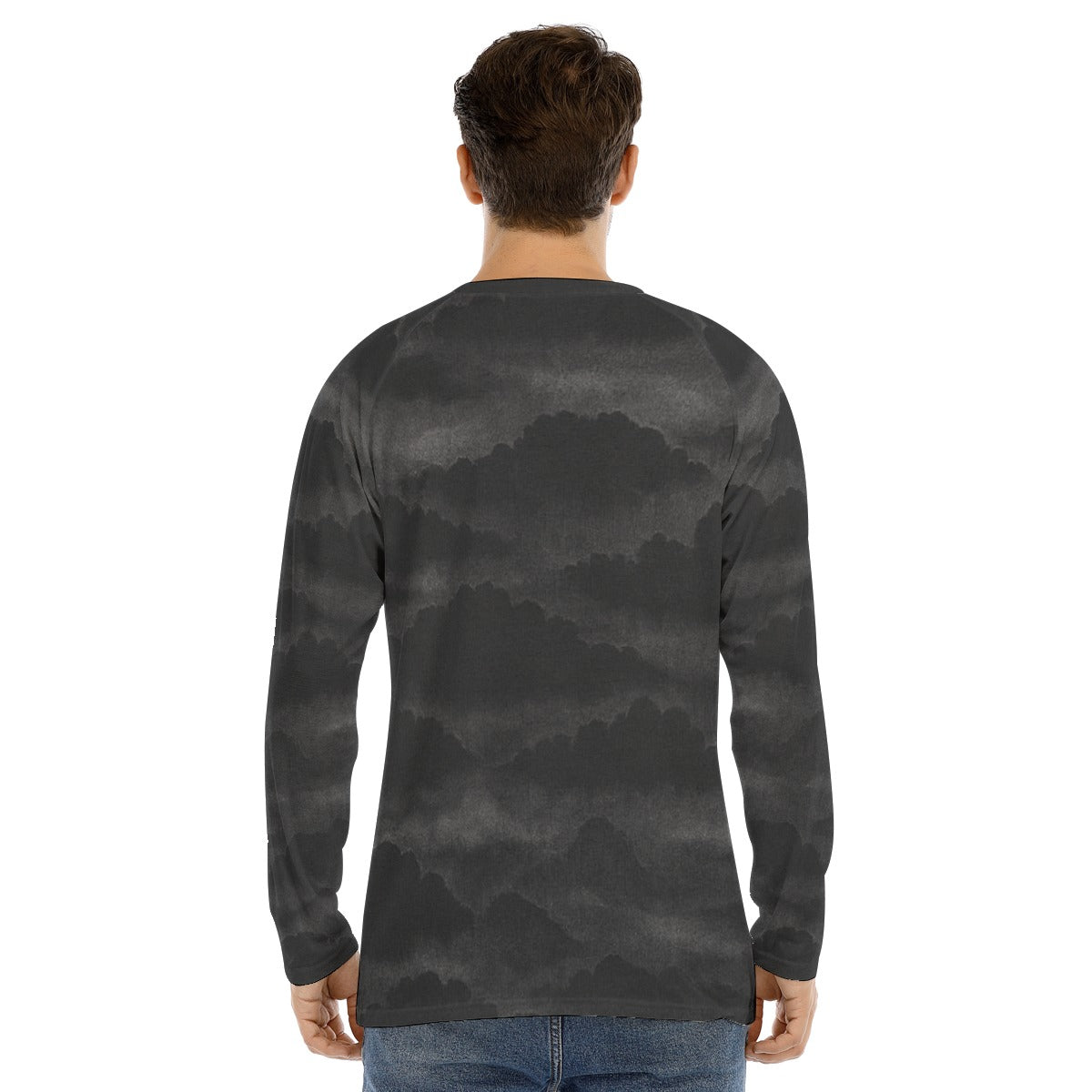 Men's Long Sleeve T-shirt With Raglan Sleeve