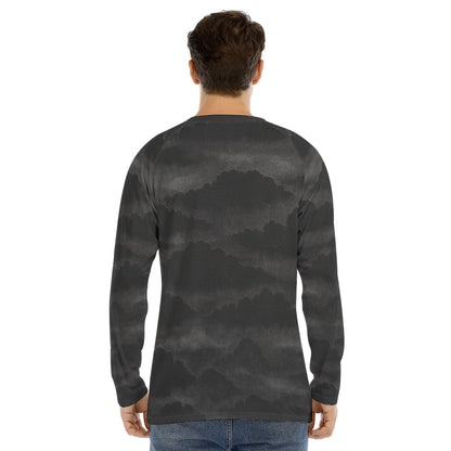 Men's Long Sleeve T-shirt With Raglan Sleeve