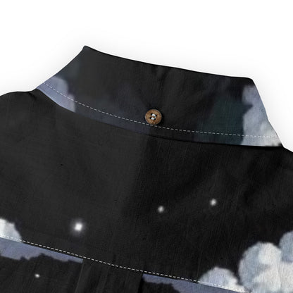 Men's Casual Lapel Long Sleeve Shirt|125GSM Cotton