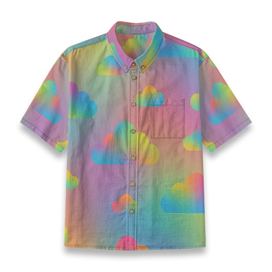 Unisex Children's Shirt With Pocket | 125GSM Cotton