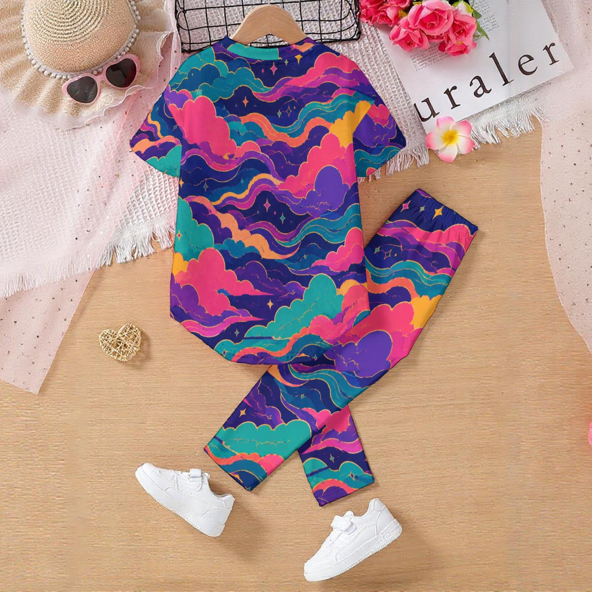 Kids' Casual Top and Pants Set