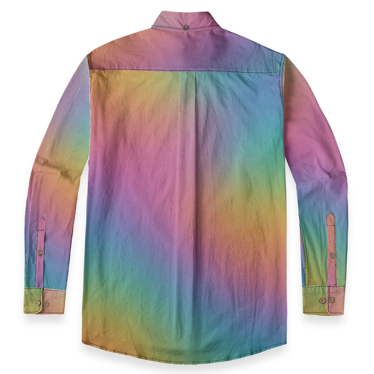 Men's Casual Lapel Long Sleeve Shirt|125GSM Cotton