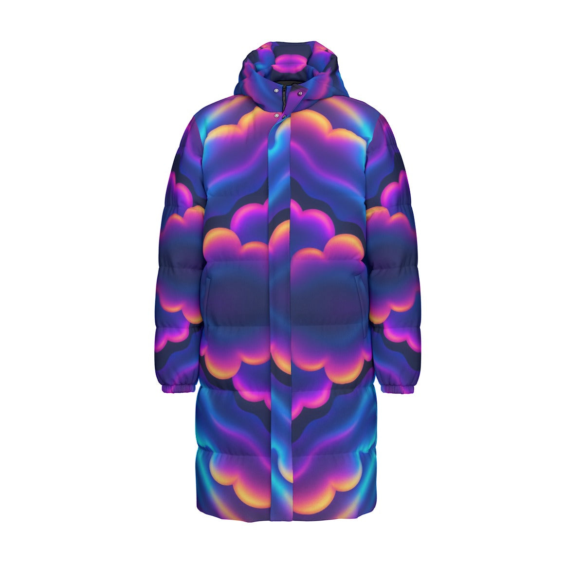 Unisex Long Down Jacket