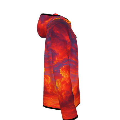 Men's Stylish Hoodie with Thumb Hole Design - view 3