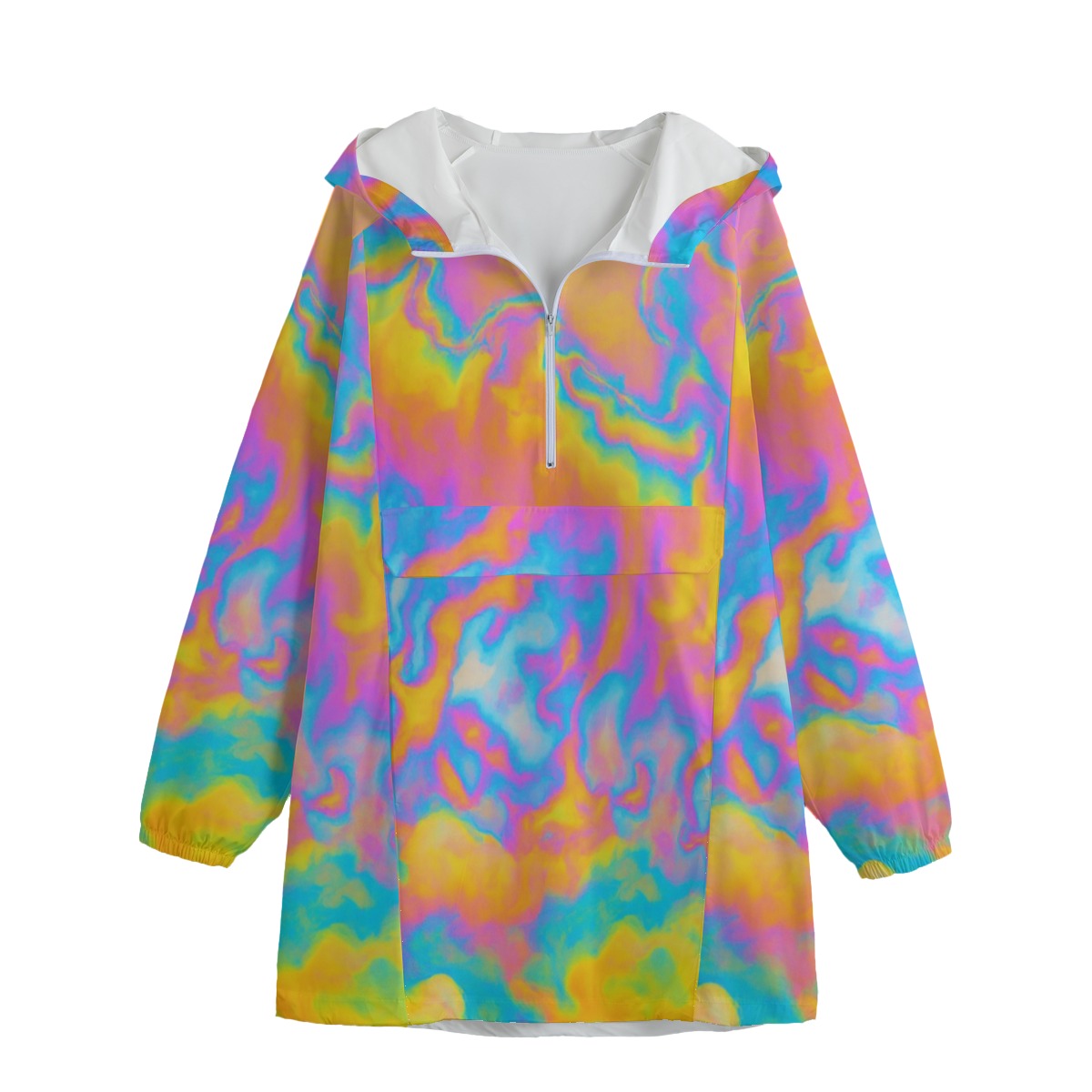 Unisex Windbreaker Long Jacket