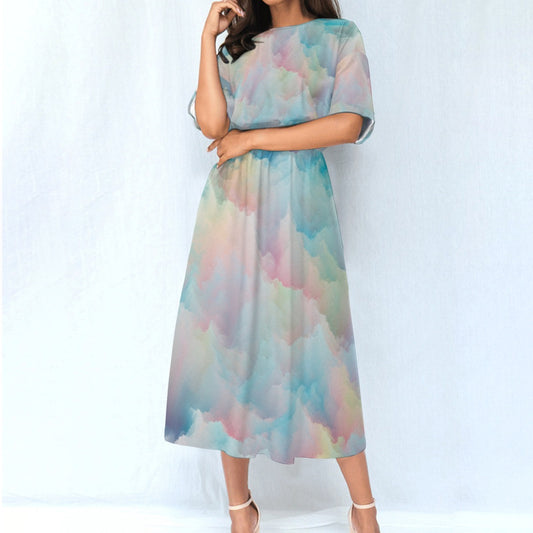 Women's Elastic Waist Dress