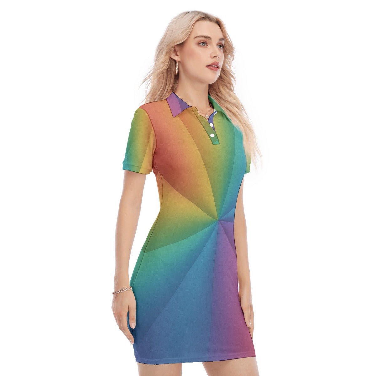 Women's Polo Collar Dress