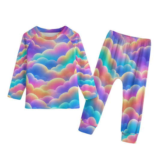 Kid's Knitted Fleece Set