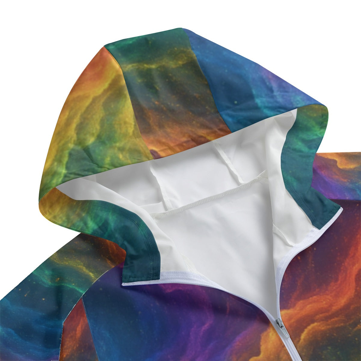 Unisex Windbreaker Long Jacket