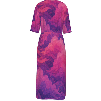 Women's Short Sleeve V-neck Dress by O’Nimbus – view 2