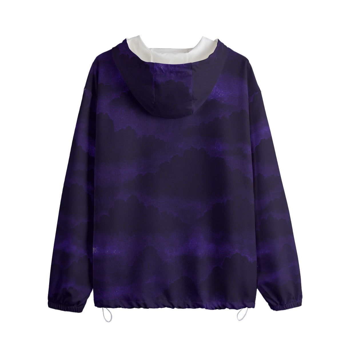 Unisex Pullover Jacket With Zipper Closure