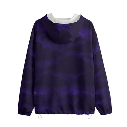 Unisex Pullover Jacket With Zipper Closure