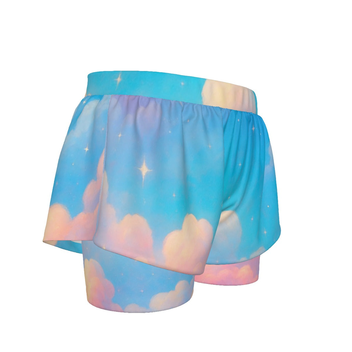 Unisex Sports Lined Shorts