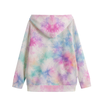 Children’s Zip-Up Raglan-Sleeve Hoodie | 310 GSM Cotton - view 2
