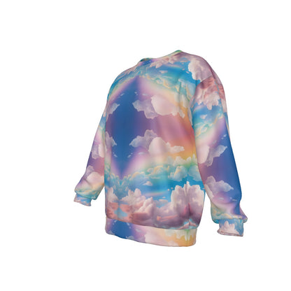 Men's Drop Shoulder Round Neck Long-Sleeved Sweatshirt